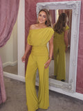 Carbon Jumpsuit Lime