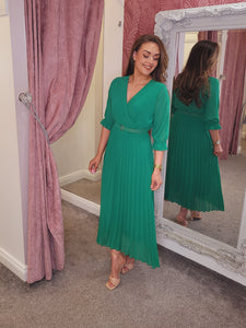 Eloise Dress Green