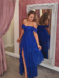 Hyacinth Dress blue