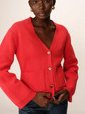 CARDIGAN ROUGE PAOLINO