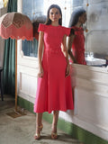 Barb dress Coral