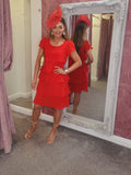 Jennifer Dress Red
