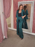 Alexa Suit Trousers Green