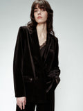 Odile Velvet Blazer