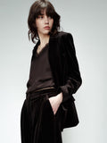 Odile Velvet Blazer