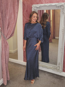 Astra Dress Navy
