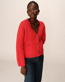 CARDIGAN ROUGE PAOLINO