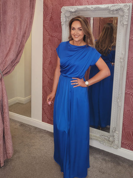 Gloria Maxi Blue LizCollinsBoutique