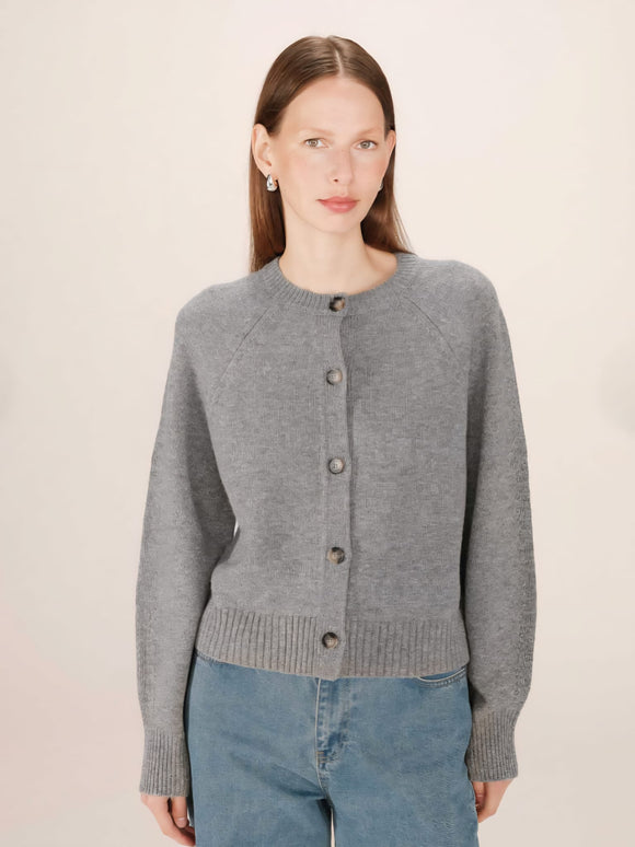 Sanders cardigan Grey