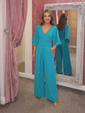 Abby Jumpsuit Turquoise