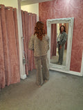 Socca Jeans Leopard Print