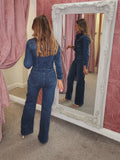 PRE ORDER Gina Jumpsuit Dark denim