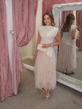 PRE ORDR Cici Tulle Skirt Soft pink