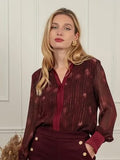 Maddie Top Burgundy