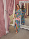 Hazel Dress Floral Pond