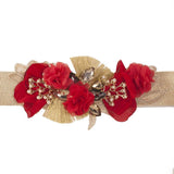 Poppy belt red