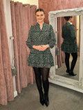 Patsy Dress Green Flower