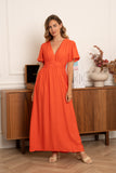 Gail dress orange