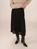 Plisse Skirt Black