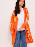 Jenna Cardigan Orange