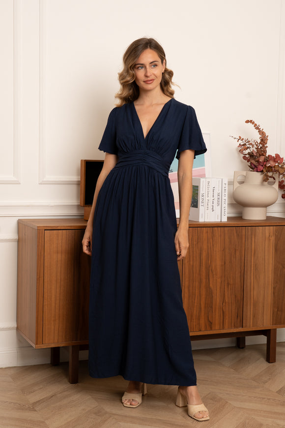 Gail dress navy