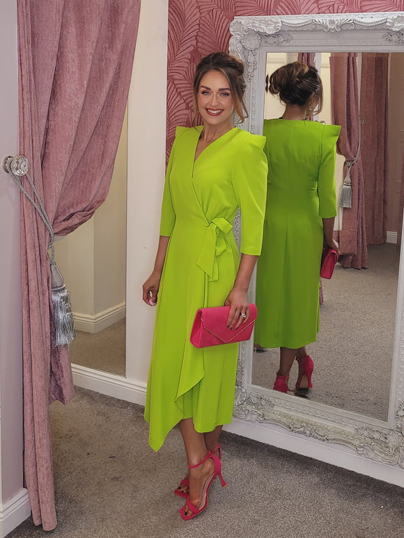 Angie Dress lime