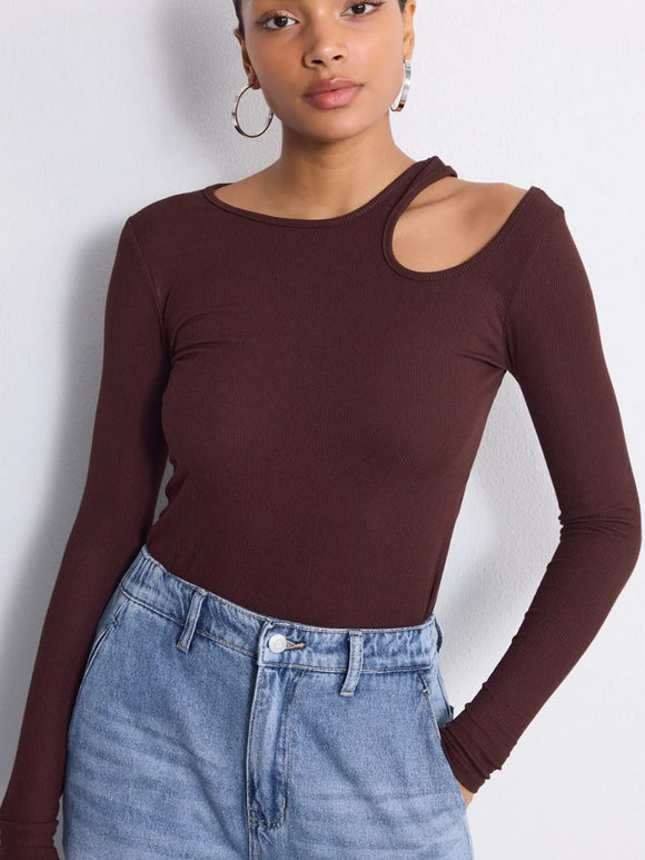 Kenzie Top Brown