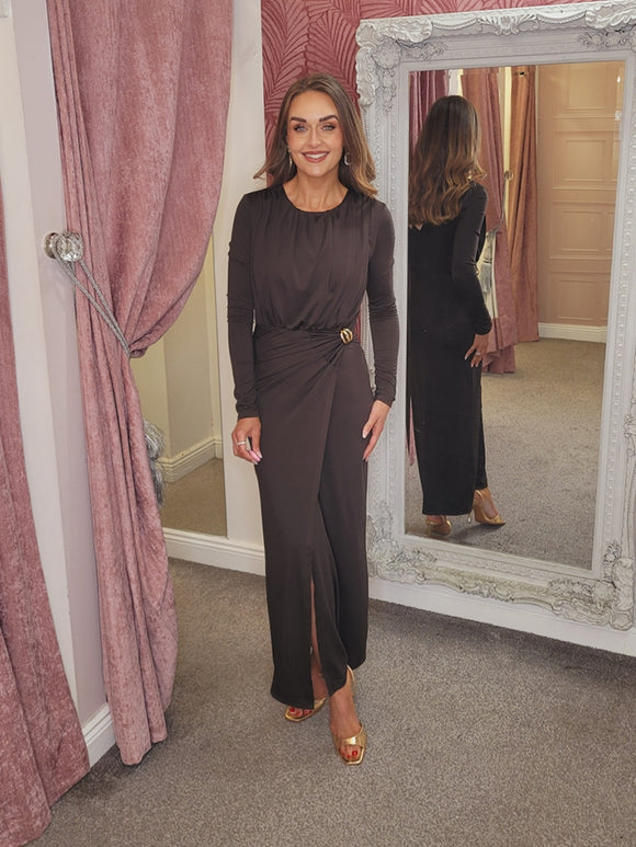 Carina Brown Dress