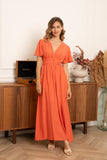 Gail dress orange