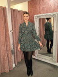 Patsy Dress Green Flower