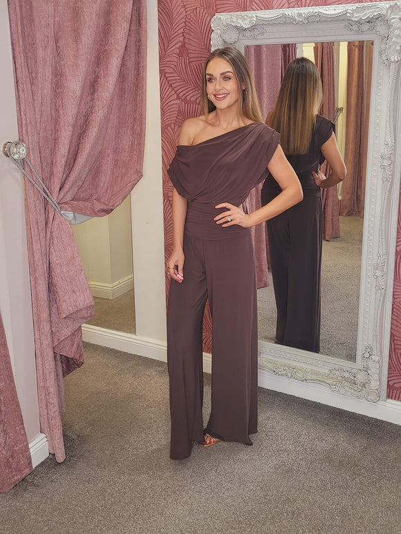 Carbon Jumpsuit Chocolate