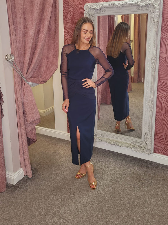 Ana Dress Navy