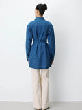 Alizee Shirt Dress Blue