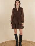 Shelly Dress Chocolate