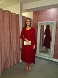 Kimmi Dress Burgundy
