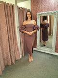 Sofia Dress Heather