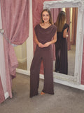 Carbon Jumpsuit Chocolate