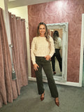 Daisy Knit Cream