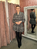 Patsy Dress Black/Grey Mix