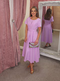 Leanna Dress Mauve