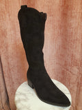 Belle Western Boot Black