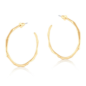Delicate Gold hoop earrings